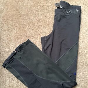 Women’s Gray Nike Pro Leggings